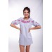 Embroidered Mini Dress "Happy Styles"